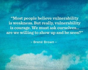 Vulnerability – the glue of intimate relationships